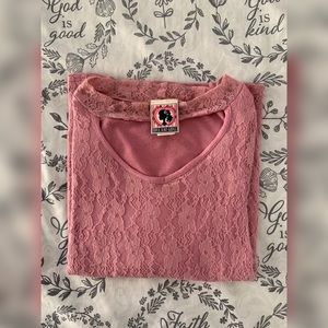 Pink Long Sleeve Shirt